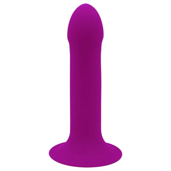 Hitsens 6 - variabilné žaluďové dildo s prísavkou (fialové)