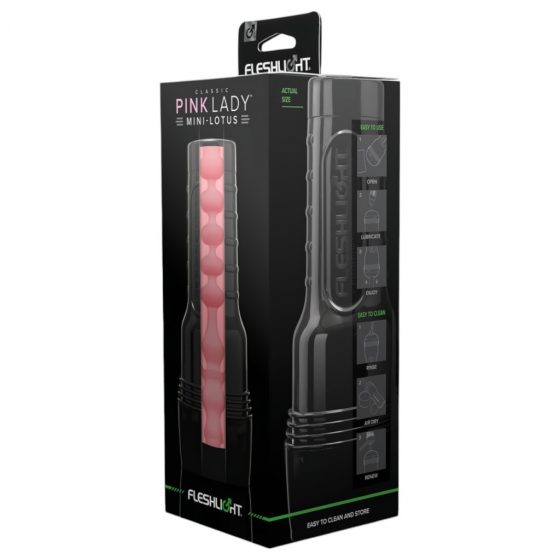 Fleshlight Pink Lady Mini-Lotus - realistická umelá kundička v puzdre (prírodná)