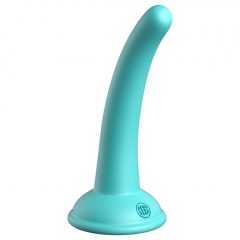   Dillio Curious Five - lepivé silikónové dildo (15 cm) - tyrkysové