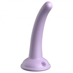   Dillio Curious Five - prísavkový silikónový dildo (15 cm) - fialový