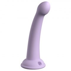   Dillio Secret Explorer - silikónové dildo s lepkavými prstami (17 cm) - fialové