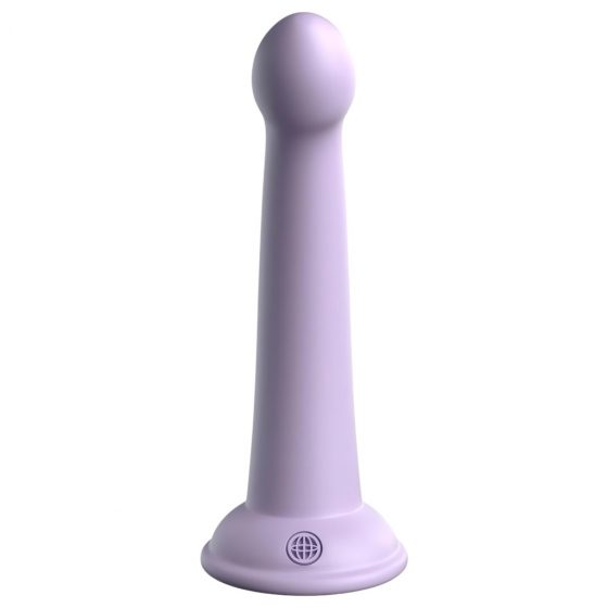 Dillio Secret Explorer - silikónové dildo s lepkavými prstami (17 cm) - fialové