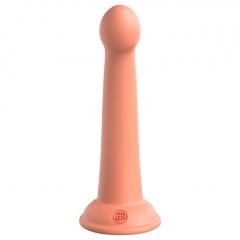   Dillio Secret Explorer - silikónové dildo so svorkou (17 cm) - oranžové