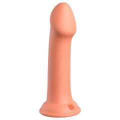   Dillio Big Hero - silikónové dildo so svorkou (17 cm) - oranžové