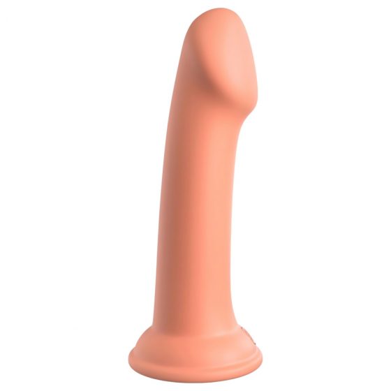 Dillio Big Hero - silikónové dildo so svorkou (17 cm) - oranžové