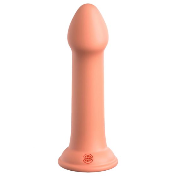 Dillio Big Hero - silikónové dildo so svorkou (17 cm) - oranžové