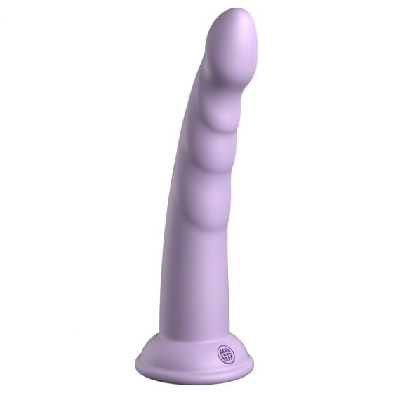 Dillio Slim Seven - Stimulačné dildo so žaluďom (20 cm) - fialové