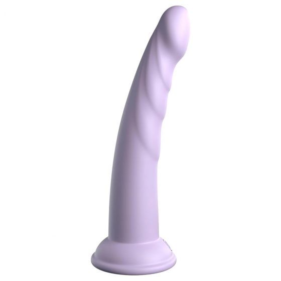 Dillio Slim Seven - Stimulačné dildo so žaluďom (20 cm) - fialové