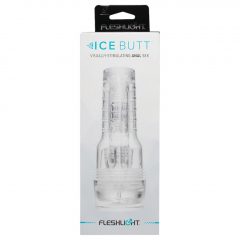   Fleshlight Ice Butt - masturbátor umelý zadoček (priesvitný)