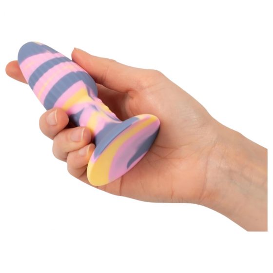 You2Toys - silikónové análne dildo (farebné)