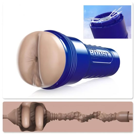 Fleshlight Boost Blast - realistický masturbátor zadku (prírodný)