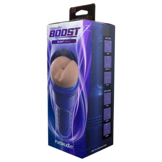 Fleshlight Boost Blast - realistický masturbátor zadku (prírodný)