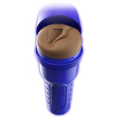   Fleshlight Boost Bang - realistický masturbátor na umelú kundičku (hnedý)