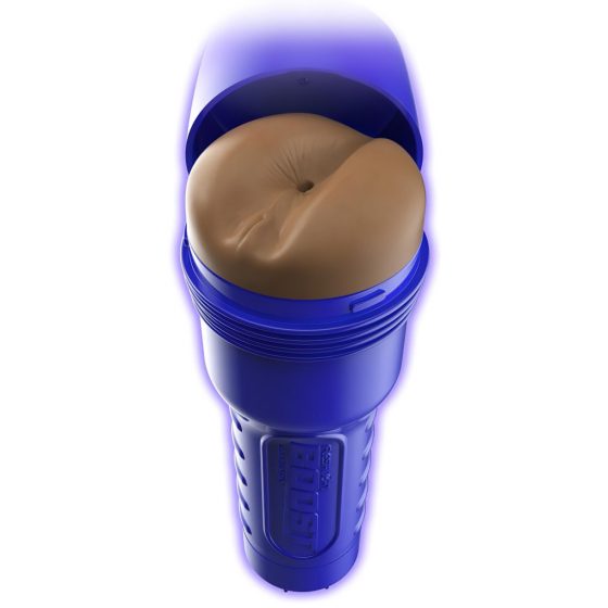 Fleshlight Boost Blast - realistický masturbátor na zadok (hnedý)