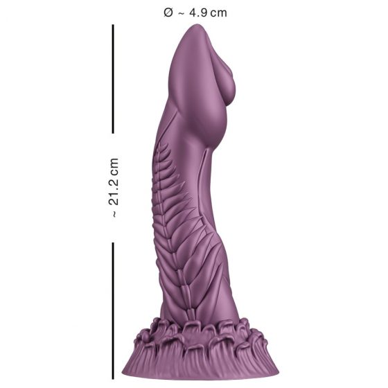 Beasty Cocks Alien Phallus - mimozemský dildo (fialový)