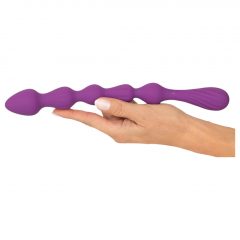 You2Toys - Guľový, flexibilný análne dildo - (fialová)