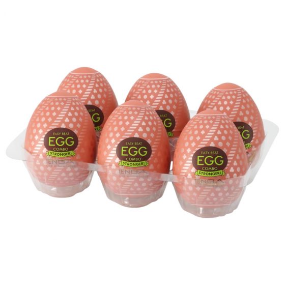 TENGA Egg Combo Stronger - masturbačné vajíčko (6 ks)