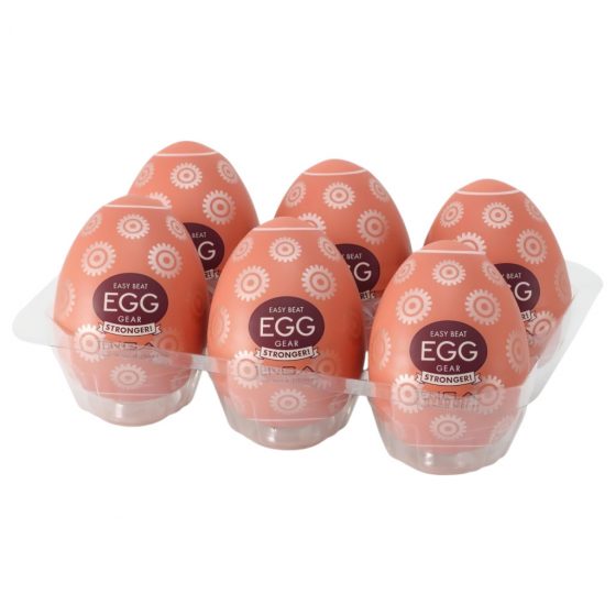 TENGA Egg Gear Stronger - masturbačné vajíčko (6 ks)