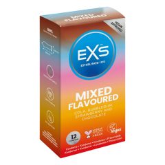 EXS Mixed - kondóm - zmiešaná príchuť (12 kusov)