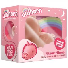   Unihorn Heart Throb - nabíjací stimulátor klitorisu jednorožec (ružový)