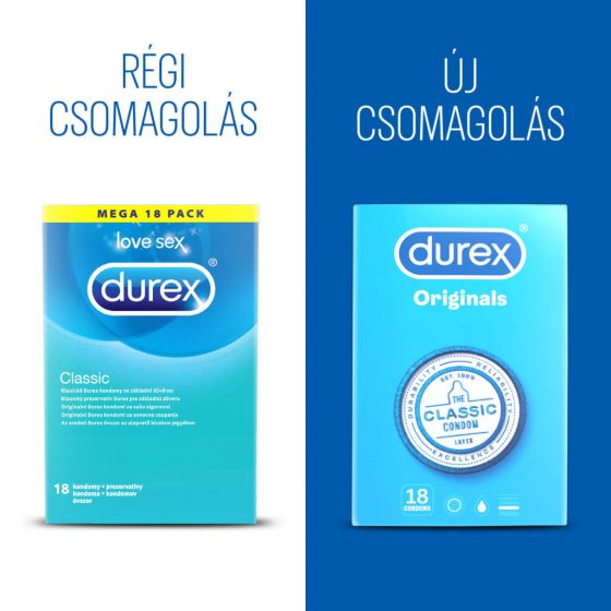 Durex Classic - kondómy (18ks)