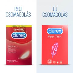   Durex ultra tenké kondómy pre ešte intenzívnejší pocit (18ks)