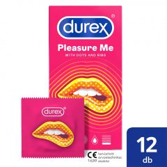   Durex Emoji PleasureMe - vrúbkované-bodkované kondómy (12ks)