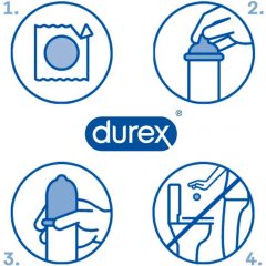 Durex Invisible Slim - tenký kondóm (10 ks)