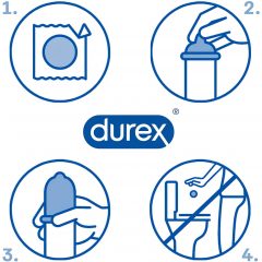 Durex Invisible Slim - tenké kondómy (10 ks)