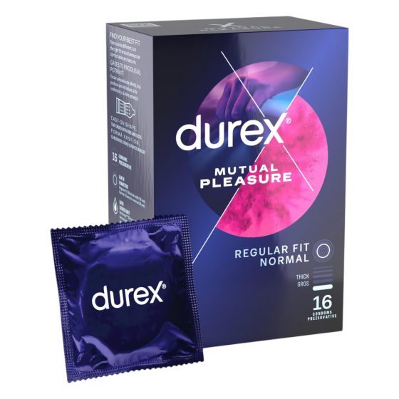 Durex Mutual Pleasure - kondómy s oneskorením (16 ks)