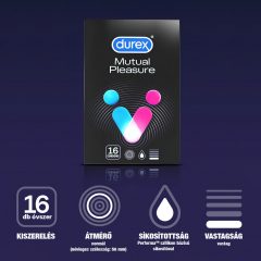 Durex Mutual Pleasure - kondómy (16 ks)