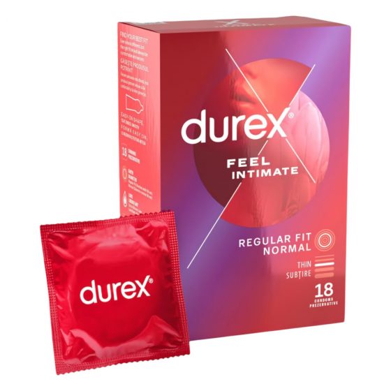 Durex Feel Intimate - tenkostenné kondómy (18 ks)