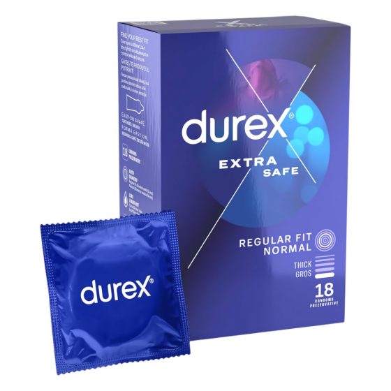 Durex Extra Safe - bezpečné kondómy (18ks)