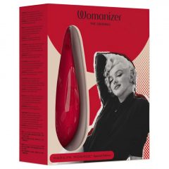   Womanizer Marilyn Monroe Special - dobíjací stimulátor klitorisu (červený)