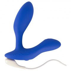   We-Vibe Vector+ - Nabíjací, vodotesný, inteligentný análny vibrátor (modrý)