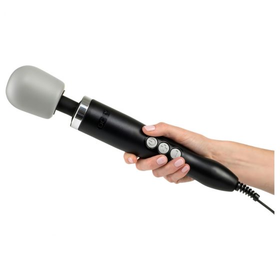 Doxy Wand Original - sieťový masážny vibrátor (čierny)