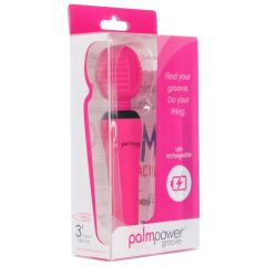 PalmPower groove - dobíjací masážny vibrátor (ružový)