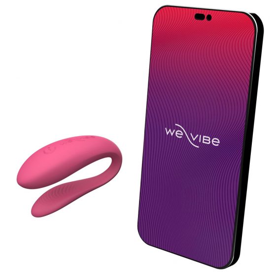 We-Vibe Sync Lite - inteligentný, nabíjací párový vibrátor (ružový)