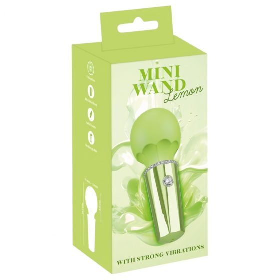 You2Toys Mini Wand - nabíjateľný masážny vibrátor (zelený)