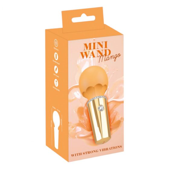 You2Toys Mini Wand - nabíjateľný masážny vibrátor (žltý)