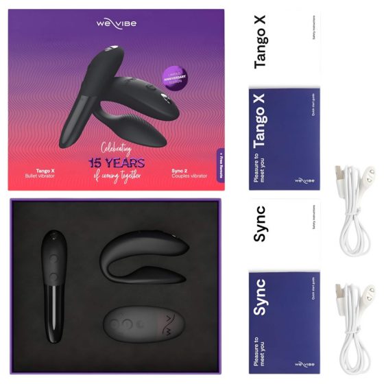 We-Vibe Collection - sada párových vibrátorov (čierna)