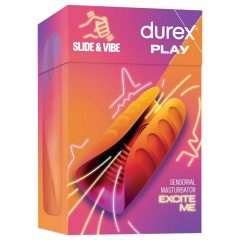   Durex Slide & Vibe - dobíjací, vodotesný makrovibrátor (ružový)