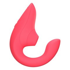   Womanizer Blend - vibrátor bodu G a stimulátor klitorisu (koralový)