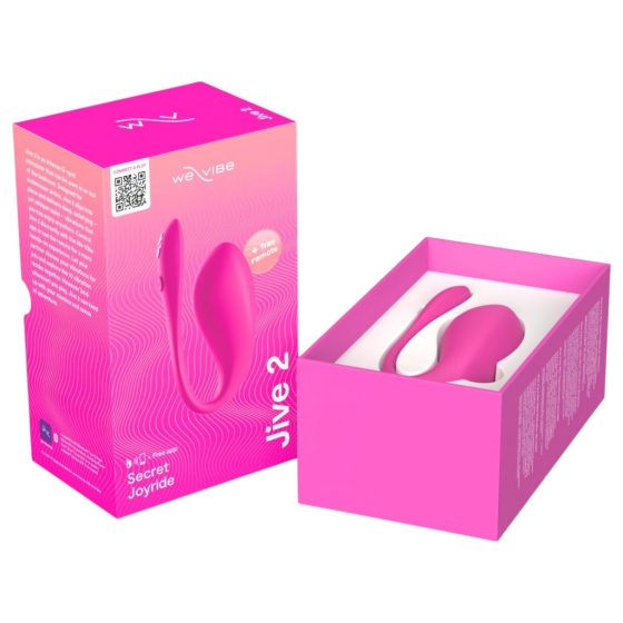 We-Vibe Jive 2 - nabíjateľné, inteligentné vibračné vajíčko (ružové)