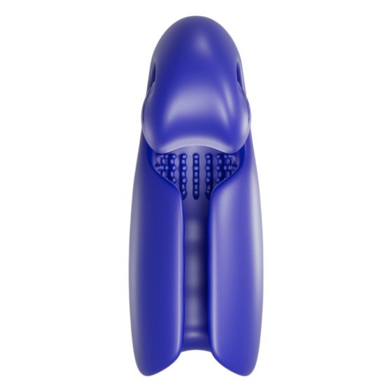 SVibe EVO - vodotesný, nabíjateľný masturbátor (modrý)