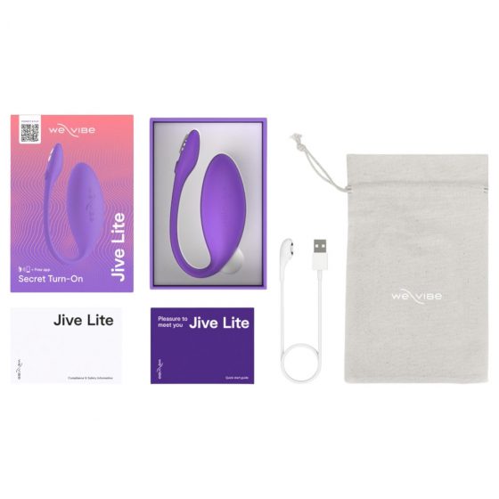 We-Vibe Jive Lite - nabíjateľné, inteligentné vibračné vajíčko (fialové)