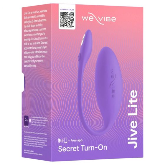 We-Vibe Jive Lite - nabíjateľné, inteligentné vibračné vajíčko (fialové)