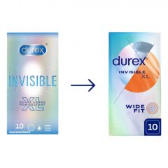 Durex Invisible XL - extra veľké kondómy (10ks)