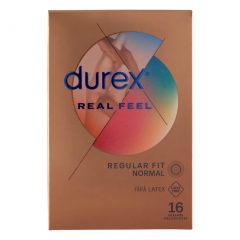 Durex Real Feel - bezlatexové kondómy (16 ks)