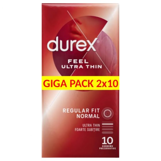 Kondóm Durex Feel Ultra Thin - Ultra Life (2x10ks)